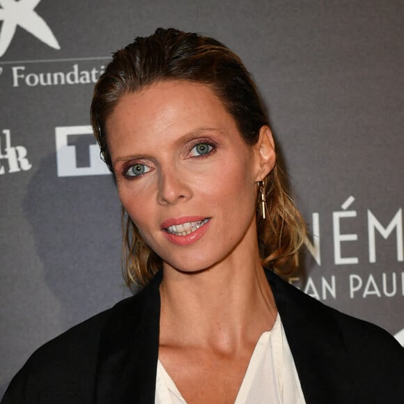 Sylvie Tellier - Visite privée de l'exposition Cinémode par Jean-Paul Gaultier à la cinémathèque française à Paris. © Veeren Ramsamy - Christophe Clovis/Bestimage 