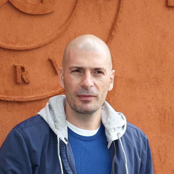 Akhenaton (Philippe Fragione) au village des Internationaux de France de tennis de Roland-Garros à Paris, le 28 mai 2014.