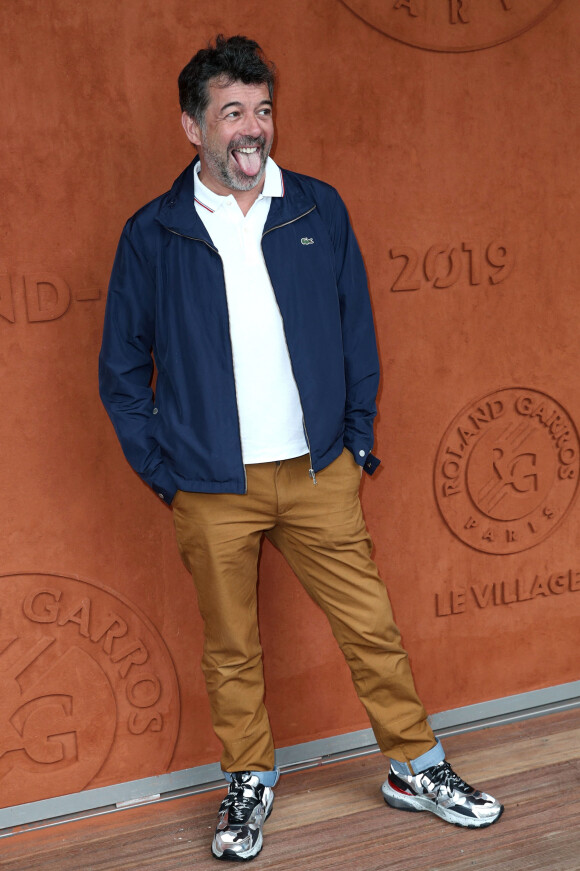 Stéphane Plaza au village pour la finale hommes lors des internationaux de France de tennis de Roland Garros 2019 à Paris le 9 juin 2019. © Jacovides - Moreau / Bestimage