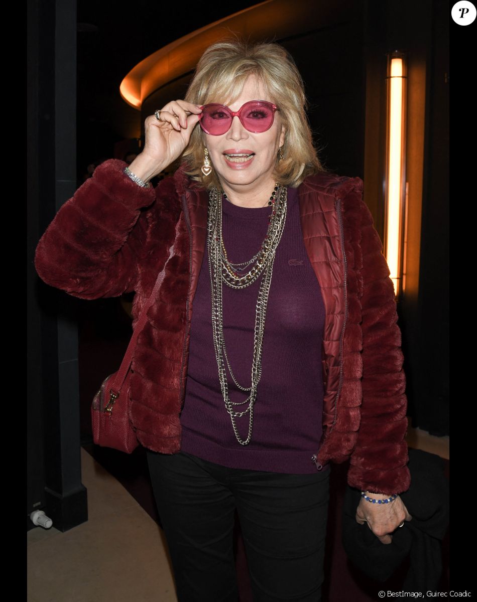 Amanda Lear - Première de la comédie musicale "Funny Girl" à Paris, le 13 novembre 2019. © Guirec Coadic/Bestimage