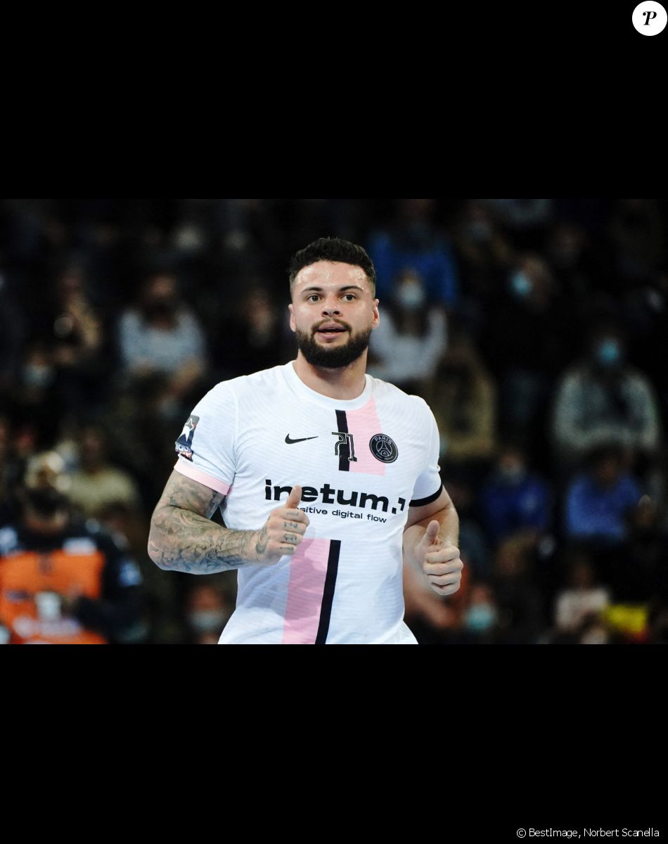 Elohim Prandi (Paris Saint Germain) - Handball : Aix en Provence vs PSG - Liqui Moly Starligue - Aix en Provence - 30/10/2021 ©Norbert Scanella/Bestimage