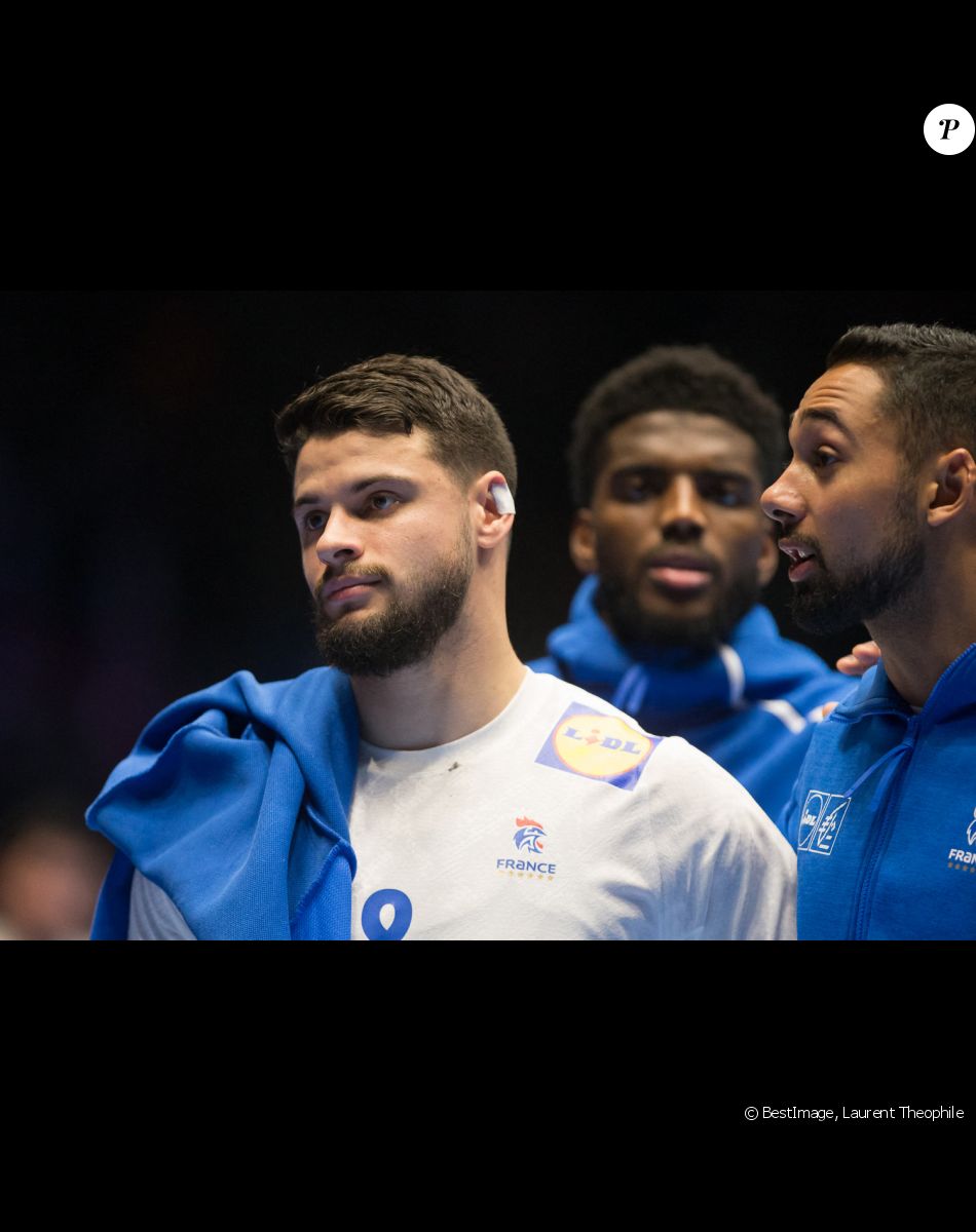 Elohim Prandi (France) - La France éliminée dès le premier tour du championnat d'Europe de handball, après son match face à la Norvège, à Trondheim, Norvège. © Laurent Theophile/Panoramic/Bestimage