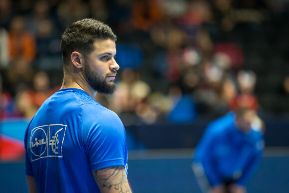 Elohim Prandi (France) - Match de handball France - Portugal lors des championnats d'Europe masculin de handball 2020 en Norvège le 10 Janvier 2020. Défaite de la France 28-25. Laurent Teophile / Panoramic / Bestimage