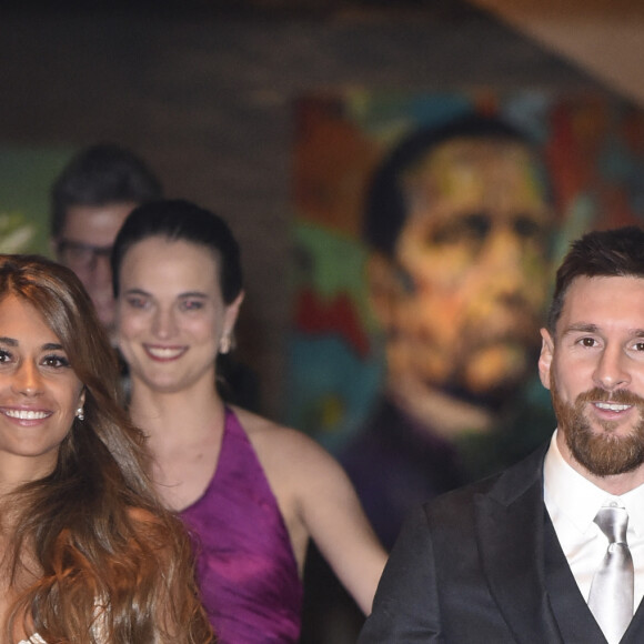 Mariage de Lionel Leo Messi et de Antonella Roccuzzo au City Center à Rosario, le 30 juin 2017.