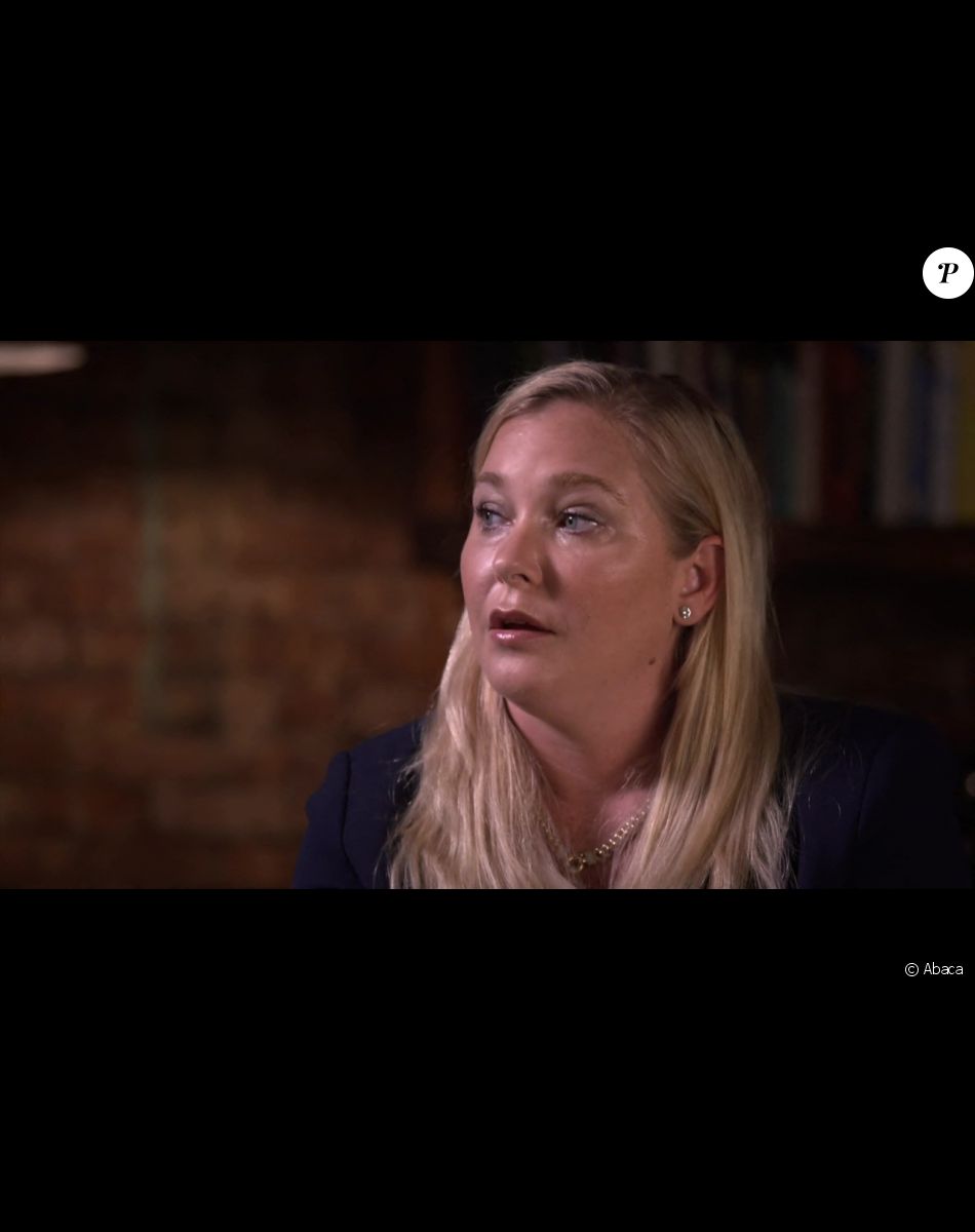 Virginia Roberts Giuffre lors d'une interview avec la BBC, à Londres en 2019.
