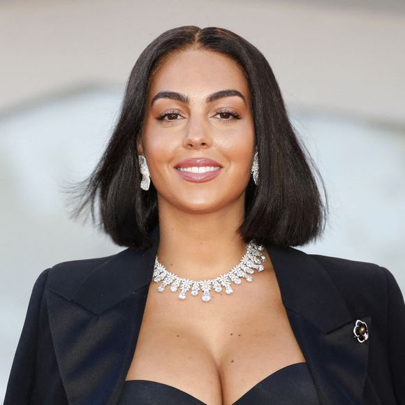 Georgina Rodriguez - Première du film "Madres Paralelas" lors du 78ème Festival International du Film de Venise, la Mostra. © Future-Image / Zuma Press / Bestimage