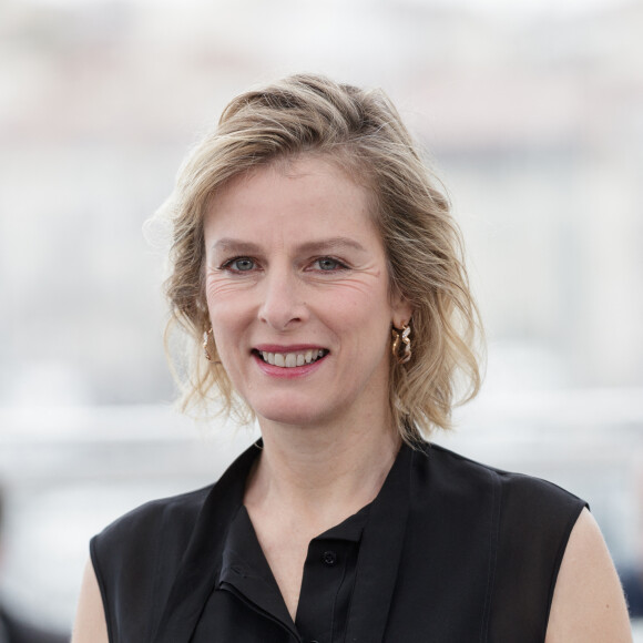 Karin Viard lors du photocall du film Les Chatouilles (Un certain regard) au 71ème Festival International du Film de Cannes, le 14 mai 2018. © Borde / Jacovides / Moreau / Bestimage 