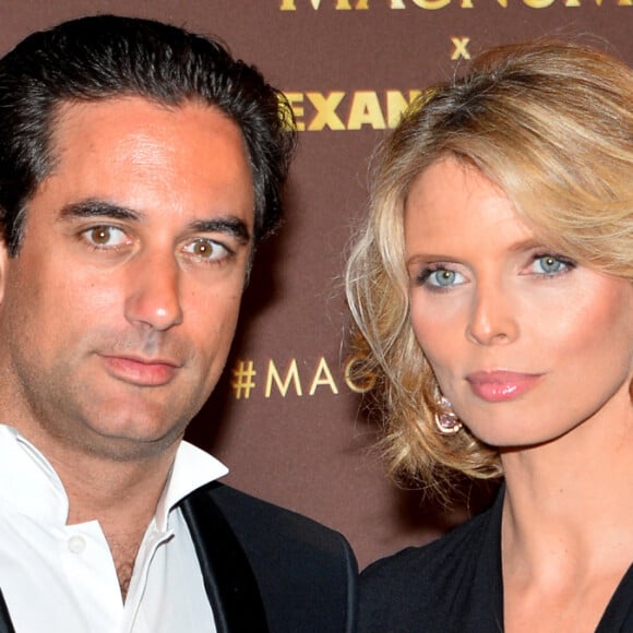 Sylvie Tellier (enceinte) et son mari Laurent - Soirée "VIP Party" Magnum lors du 71ème Festival International du Film de Cannes le 10 mai 2018. © Veeren/Bestimage 