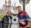 Christina Milian et son compagnon M. Pokora (Matt Pokora) - People lors du lancement des nouvelles attractions au parc Disneyland à Paris. Le 16 novembre 2019 © Disney via Bestimage