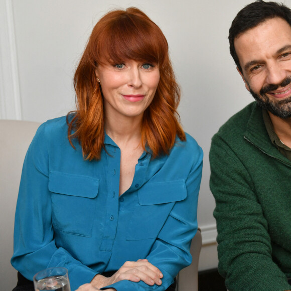 Exclusif - Audrey Fleurot et Mehdi Nebbou - 24e édition "Unifrance, Rendez-vous in Paris" à Paris le 15 janvier 2022. © Veeren/Bestimage