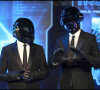 Le groupe Daft Punk à la première mondiale du film "Tron" à Hollywood.