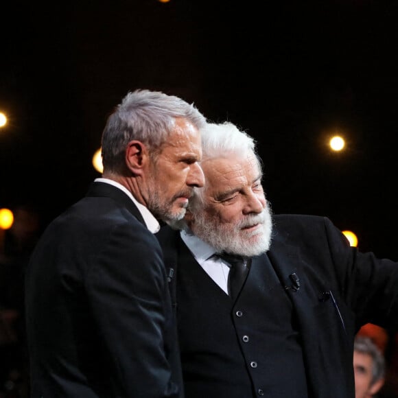 Exclusif - Lambert Wilson et Jacques Weber - Enregistrement de l'émission "Le grand échiquier", diffusée le 21 janvier sur France 3. © Dominique Jacovides / Bestimage