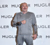 Manfred Thierry Mugler au photocall de l'exposition "Thierry Mugler : Couturissime" au Musée des Arts Décoratifs (MAD) à Paris le 28 septembre 2021