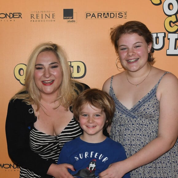 Marilou Berry, Gustave Klepal et Constance Ollé - Avant-première du film "Quand on crie au loup" au cinéma Pathé-Beaugrenelle à Paris. Le 22 juin 2019 © Coadic Guirec / Bestimage