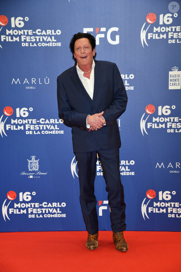 Michael Madsen, qui a reçu le Monte-Carlo Film Festival Award, durant la soirée de remise des prix de la 16ème édition du Monte-Carlo Film Festival de la Comédie au Grimaldi Forum, à Monaco le 9 mars 2019. © Bruno Bebert/Bestimage 