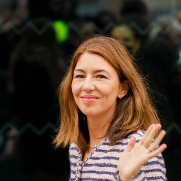 Sofia Coppola arrive au défilé de mode Haute-Couture 2022 "Chanel" Grand Palais Ephémère à Paris. Le 25 Janvier 2022 © Veeren-Christophe Clovis / Bestimage