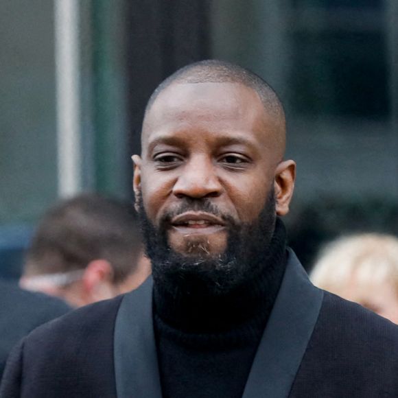 Abd Al Malik à l'issue du défilé de mode Haute-Couture 2022 "Chanel" Grand Palais Ephémère à Paris. Le 25 Janvier 2022 © Veeren-Christophe Clovis / Bestimage