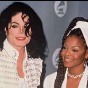 Michael et Janet Jackson aux Grammy Awards