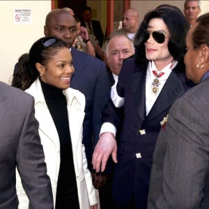 Janet et Michael Jackson en janvier 2004.