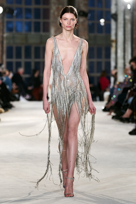 Défilé Alexandre Vauthier, collection Haute Couture printemps-été 2022. Paris, le 25 janvier 2022.
