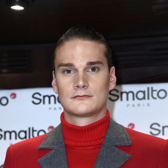 Yannick Agnel - Présentation de la collection "Smalto" lors de la fashion week à la boutique de la rue François 1er à Paris. © Giancarlo Gorassini/Bestimage