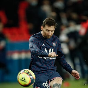 Lionel Leo Messi (Paris Saint Germain) - Match de Ligue 1 Uber Eats "PSG contre Monaco (2-0)" au Parc des Princes à Paris le 12 décembre 2021. © Aurélien Morissard/Panoramic/Bestimage