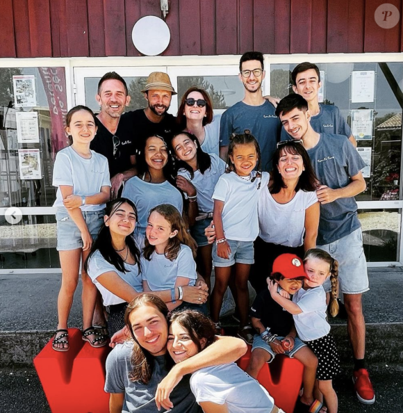 Diana Blois (Familles nombreuses, la vie en XXL) et sa famille sur Instagram