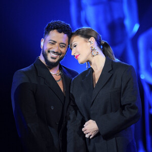 Exclusif - Vitaa et Slimane - Enregistrement de la 2ème partie de soirée de l'émission "La Chanson secrète 9" à la Seine musicale à Paris, diffusée le 27 novembre sur TF1 à 21h05  © Gaffiot-Moreau / Bestimage 