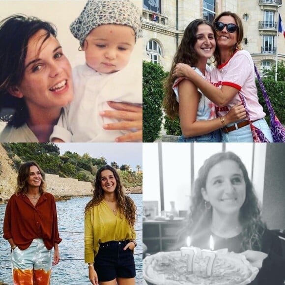 Marine Vignes célèbre les 25 ans de sa fille Nina sur Instagram, le 28 janvier 2022