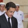 Tirage des rois à l'Elysée avec Nicolas Sarkozy, le 5 janvier 2010 !