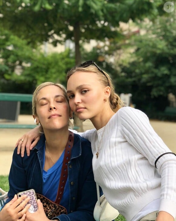 Alysson Paradis et sa nièce Lily-Rose Depp sont très proches. © Instagram / Alysson Paradis