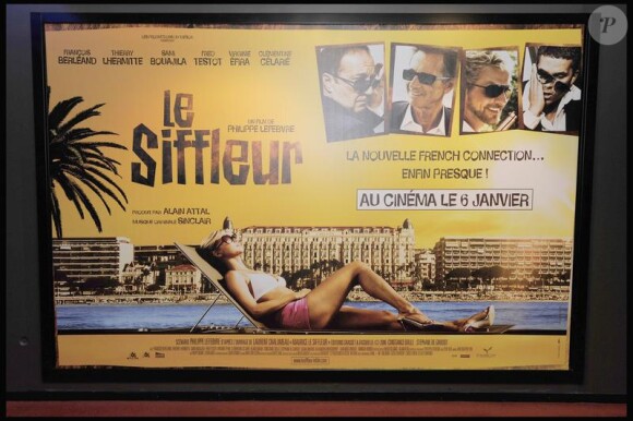Première du Siffleur, à Paris. 05/01/2010
