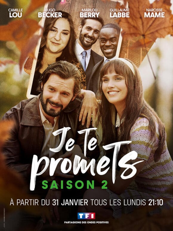 Marilou Berry dans la saison 2 de la série "Je te promets".