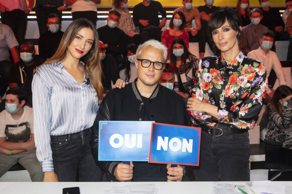 Exclusif - Delphine Wespiser, Guillaume Genton, Géraldine Maillet - Enregistrement de l'émission "Touche Pas à Mon Poste (TPMP)", présentée par Cyril Hanouna et diffusée en direct sur C8 le 27 octobre © Jack Tribeca / Bestimage 