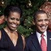 Michelle et Barack fêtent Noël à la Maison Blanche