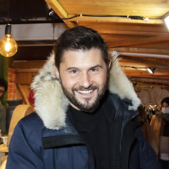 Christophe Beaugrand - Inauguration du marché de noël de La Défense en présence de nombreuses personnalités dont C. Beaugrand venu dédicacer son livre, le 30 Novembre 2021. © Jack Tribeca/Bestimage