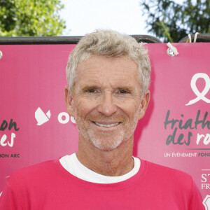 Denis Brogniart - 8ème édition du "Triathlon des roses" au Stade Français dans le domaine de Saint Cloud le 18 septembre 2021.  © Marc Ausset-Lacroix/Bestimage