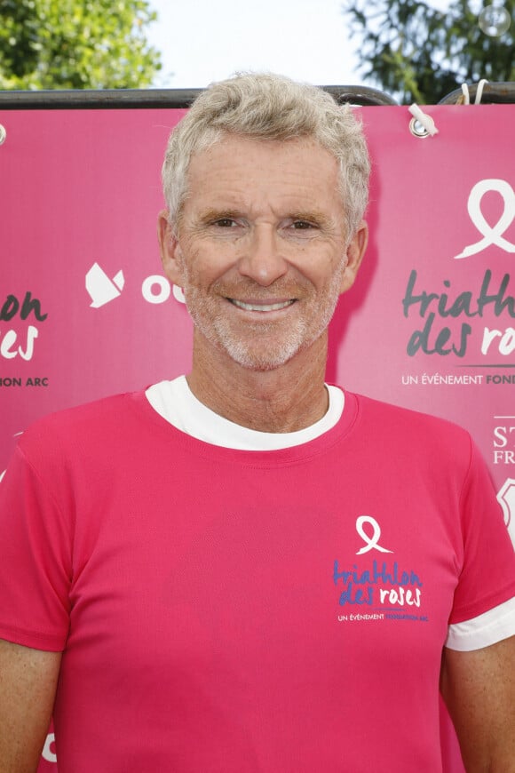 Denis Brogniart - 8ème édition du "Triathlon des roses" au Stade Français dans le domaine de Saint Cloud le 18 septembre 2021.  © Marc Ausset-Lacroix/Bestimage