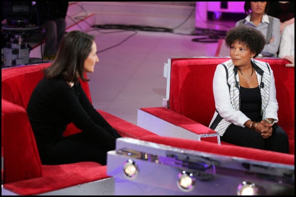 Christiane Taubira et Ségolène Royal lors de l'émission Vivement dimanche sur France 2 en 2008
