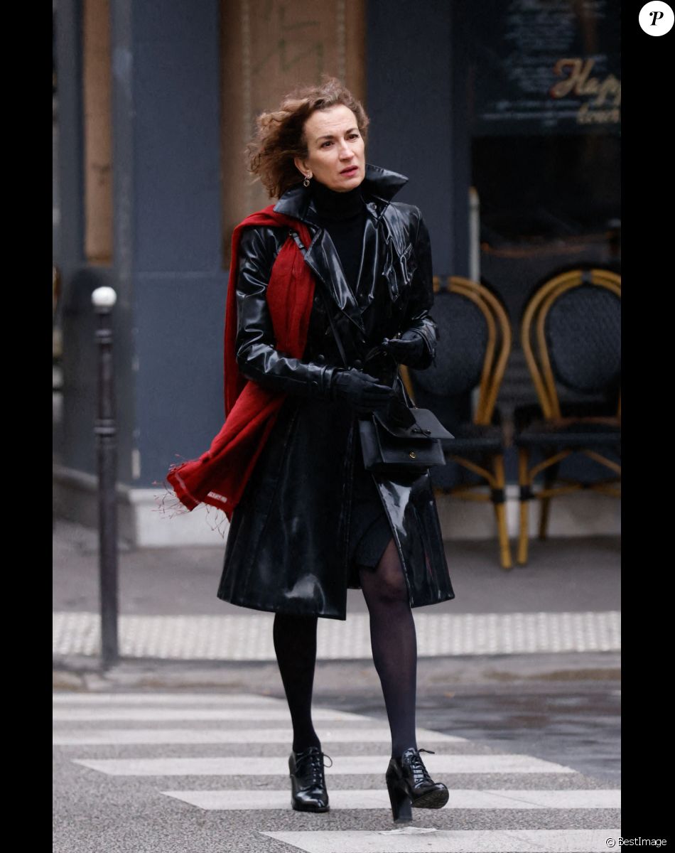 Arrivées aux obsèques de Thierry Mugler au temple protestant de l'Oratoire du Louvre à Paris le 4 février 2022.