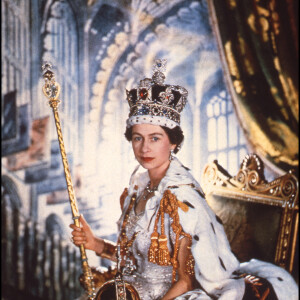 Couronnement de la reine Elizabeth II en 1953. 