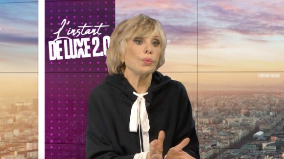 Sophie Darel dans l'émission "L'instant de Luxe". Le 4 février 2022.