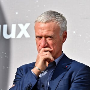 Didier Deschamps durant la clôture nationale de l'opération Pièces Jaunes 2022, sur la colline du Château à Nice, le 4 février 2022. La Fondation Hôpitaux de Paris-Hôpitaux de France organise chaque année l'opération Pièces Jaunes, une collecte de fonds en faveur des enfants et adolescents hospitalisés. Depuis 1989, l'opération Pièces Jaunes a déjà aidé les équipes soignantes et médicales à concrétiser près de 15000 projets au bénéfice des patients, des soignants et des aidants et 6500 projets au profit des personnes âgées. © Bruno Bebert / Bestimage