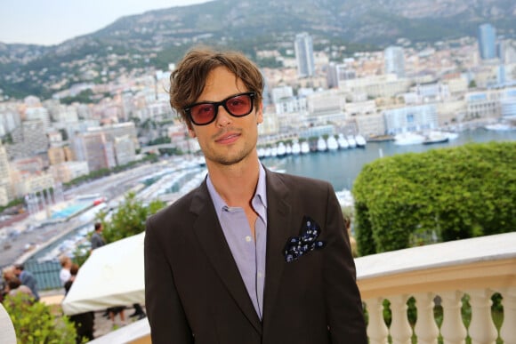 Matthew Gray Gubler (Esprits Criminels) - Réception chez le ministre d'état Michel Roger, lors du 55ème festival de télévision de Monte-Carlo à Monaco. Le 15 juin 2015