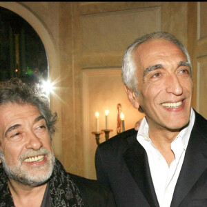Marc Esposito, Gérard Darmon et Marc Lavoine - Remise du prix Jean Gabin et Romy Schneider 2006 au Fouquets