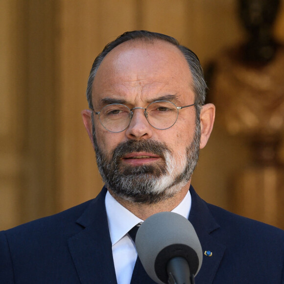 Le premier ministre Edouard Philippe - Comité interministériel sur le tourisme à Matignon pendant l'épidémie de coronavirus (COVID-19) pendant l'épidémie de Coronavirus Covid-19 le 14 mai 2020