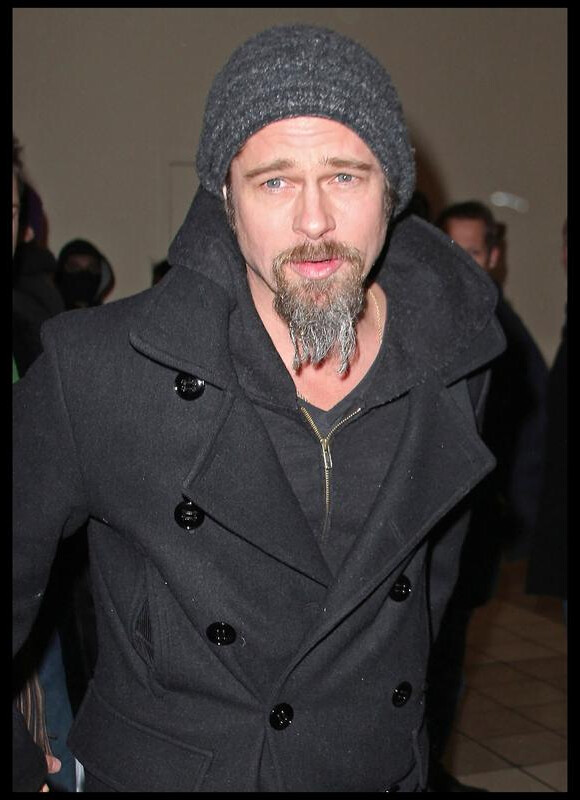 Brad Pitt et sa barbichette