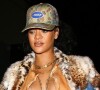 Rihanna enceinte a dîné au restaurant Giorgio Baldi à Santa Monica