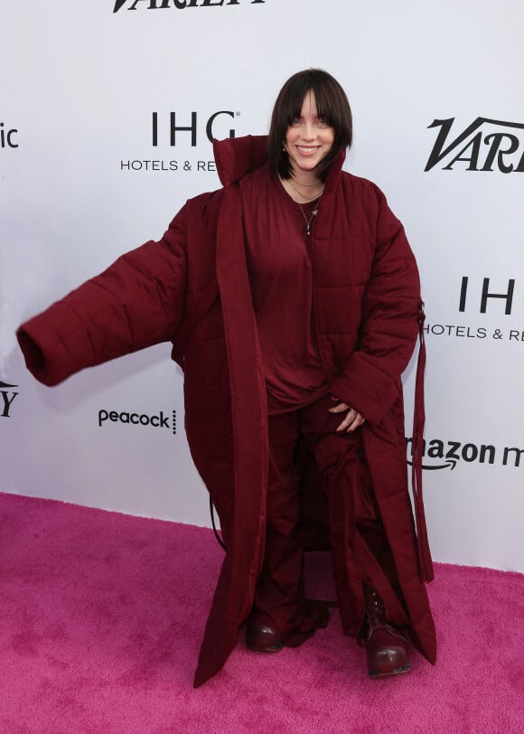 Billie Eilish - Les célébrités assistent à la soirée "Variety Hitmakers" à Los Angeles, le 4 décembre 2021.