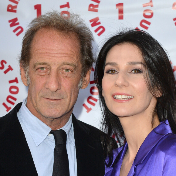 Vincent Lindon et Marie Drucker lors d'une visite privée et d'un dîner de gala caritatif donné en faveur des actions de l'association "Un Rien C'est Tout" au musée Rodin à Paris, France, le 19 septembre 2019. © Veeren/Bestimage 